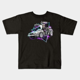 Time machine to space Kids T-Shirt